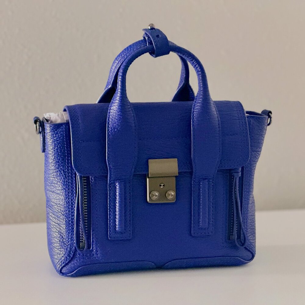 3.1 Phillip Lim Pashli Mini Satchel - Blue